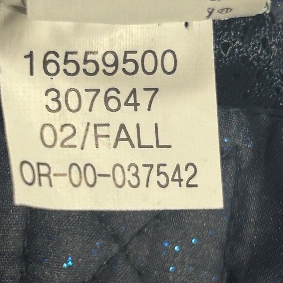 Vintage Gap Kids Size 14 Waterproof Pants Removable Bottom Navy w/ Sparkle NWT - Picture 10 of 14